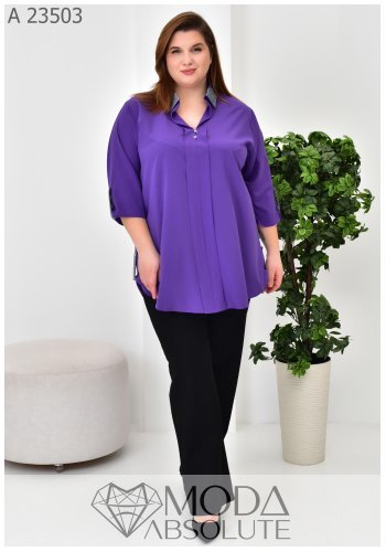 Нарядна жіноча сорочка Oversize А 23503